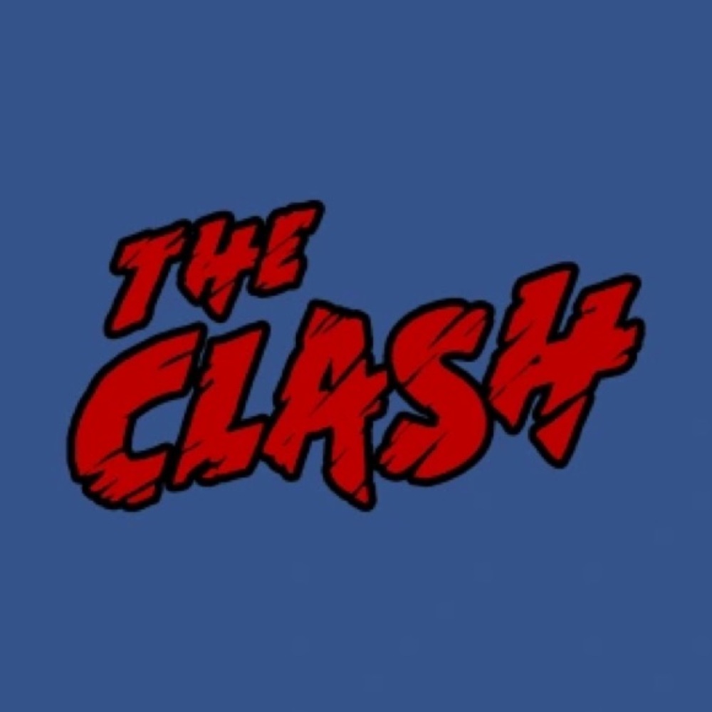 The Clash Blue T-Shirt Large Music New NWT - Picture 2 of 2